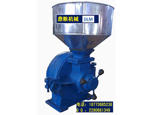 30型磨片式粉碎機(jī)、磨粉機(jī)磨粉機(jī)，磨片式，產(chǎn)量達(dá)1000公斤時(shí),粗細(xì)可調(diào)